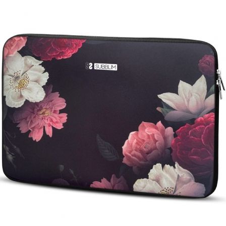 Subblim Trendy Sleeve Neo Flowers 15,6 pulgadas